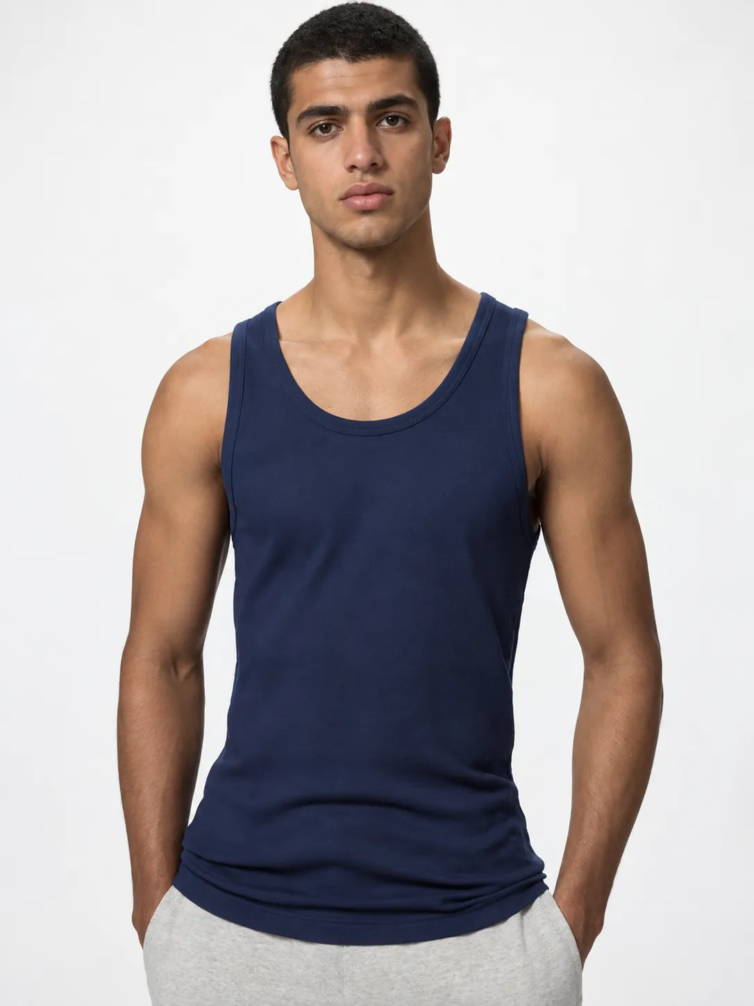 Men’s Cotton Classic Tank Top UST-401